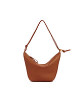 Beige Mini Hammock Hobo Bag | PDP | Antonia