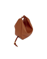 Beige Mini Hammock Hobo Bag | PDP | Antonia