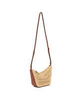 Beige Mini Hammock Hobo Bag | PDP | Antonia