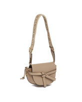 Beige Mini Gate Dual Bag | PDP | Antonia