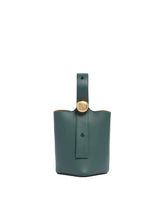 Green Pebble Bucket Mini Bag - LOEWE | PLP | Antonia