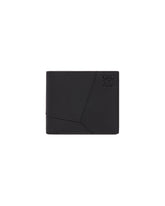 Black Puzzle Bifold Wallet | PDP | Antonia