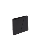 Black Puzzle Bifold Wallet | PDP | Antonia