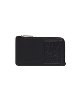 Black Leather Card Holder | PDP | Antonia