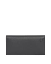 Gray Long Horizontal Wallet | PDP | Antonia