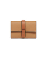 Brown Small Vertical Wallet | PDP | Antonia