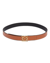 Reversible Anagram Leather Belt | PDP | Antonia