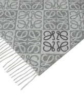 Gray Anagram Scarf | PDP | Antonia