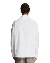 White Anagram Cotton Shirt | PDP | Antonia