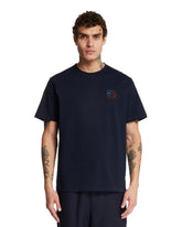 T-Shirt Regular Blu Con Logo - Loewe uomo | PLP | Antonia