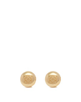 Gold Pebble Stud Earrings - LOEWE | PLP | Antonia