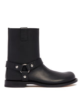 Black Campo Leather Boots | PDP | Antonia