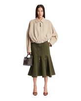 Beige Cotton Balloon Jacket - LOEWE | PLP | Antonia