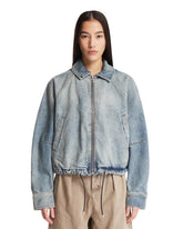 Blue Denim Balloon Jacket | PDP | Antonia