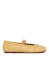 Beige Tabi Ballet Flats | PDP | Antonia