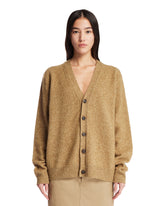 Beige Wool Cardigan - Women's knitwear | PLP | Antonia