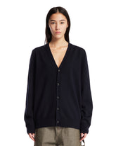 Blue Wool Cardigan - MAISON MARGIELA | PLP | Antonia