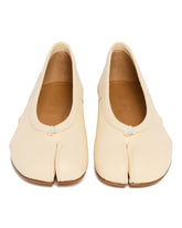 White New Tabi Ballet Flats | PDP | Antonia