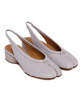 Gray Tabi Slingback Flats - MAISON MARGIELA | PLP | Antonia