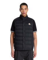 Black Barthe Padded Gilet - MONCLER | PLP | Antonia