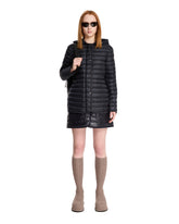 Blue Oredon Midi Down Jacket - MONCLER | PLP | Antonia