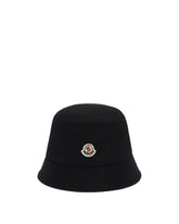 Black Bucket Hat - MONCLER WOMEN | PLP | Antonia