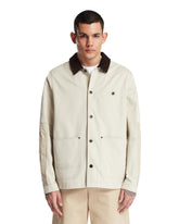 Moncler Genius x FRGMT Beige Cotton Jacket - New arrivals men's clothing | PLP | Antonia