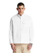 Moncler Genius x FRGMT White Padded Overshirt - New arrivals men's clothing | PLP | Antonia