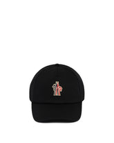 Black Cap with Logo - MONCLER GRENOBLE MEN | PLP | Antonia