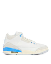 White Air Jordan 3 Retro Lucky Shorts Sneakers | PDP | Antonia