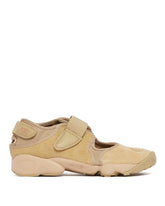 Beige Suede Air Rift Sneakers - NIKE | PLP | Antonia