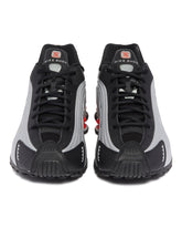 Gray Shox R4 Sneakers | PDP | Antonia