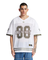 White Football Zero Zero T-Shirt | PDP | Antonia