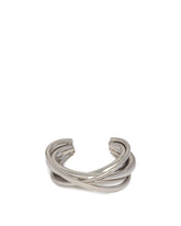 Silver-Plated Rigid Bracelet - PANCONESI WOMEN | PLP | Antonia