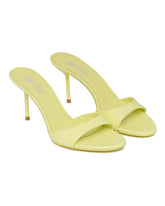 Yellow Lidia Mules - PARIS TEXAS WOMEN | PLP | Antonia