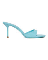 Lidia 70 Turquoise Mule | PDP | Antonia