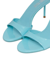 Lidia 70 Turquoise Mule | PDP | Antonia