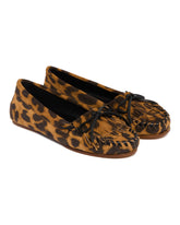 Leopard-Print Indiana Loafers - PARIS TEXAS WOMEN | PLP | Antonia