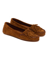 Brown Indiana Loafers - PARIS TEXAS WOMEN | PLP | Antonia