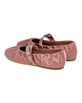 Pink Sveva Pleated Ballet Flats | PDP | Antonia