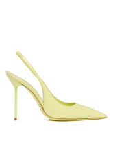 Yellow Lidia Slingback Pumps - Women's shoes | PLP | Antonia