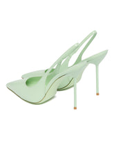 Green Lidia Slingback Pumps | PDP | Antonia