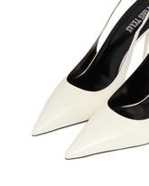 White Lidia Slingback Pumps | PDP | Antonia