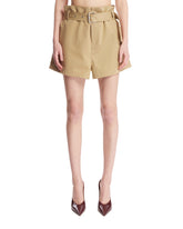 Beige Belted Shorts - new arrivals women's clothing | PLP | Antonia