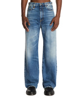 Blue Delave Effect Jeans - Men's jeans | PLP | Antonia