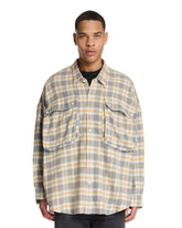 Gray Plaid Oversize Shirt - R13 MEN | PLP | Antonia