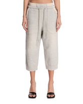 Gray Deconstructed Sweatpants - Women's trousers | PLP | Antonia