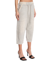 Gray Deconstructed Sweatpants | PDP | Antonia