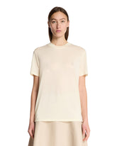 White Wool T-Shirt - ROHE WOMEN | PLP | Antonia