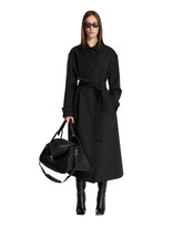 Black Belted Coat - ROHE WOMEN | PLP | Antonia